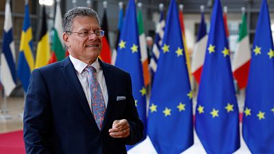 EU Commissioner for Trade and Economic Security Maros Sefcovic