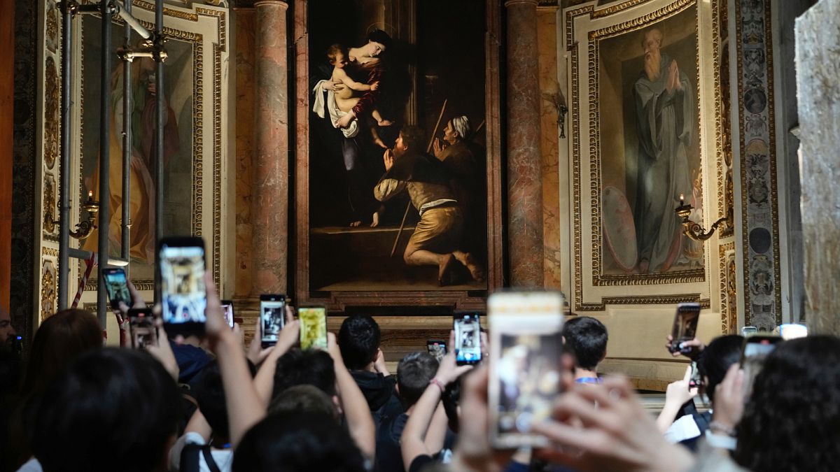 Caravaggio’nun ışığı, Papa 14. Leo’nun tarikatına bağlı kiliselerde hayat buluyor