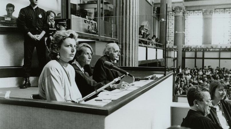 A still from Marcel Ophuls' 'Hotel Terminus: The Life and Times of Klaus Barbie' 