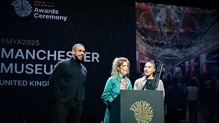 Manchester Museum takes home the EMYA award. 