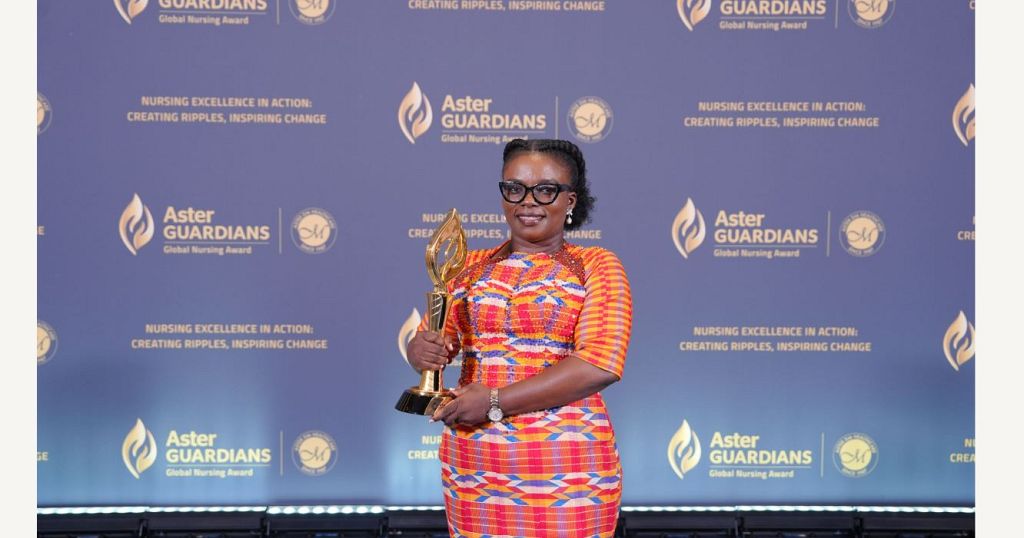 Ghanaian Nurse Naomi Ohene Oti wins 2025 Global Nursing Award for cancer care work Ghanaian Nurse Naomi Ohene Oti wins 2025 Global Nursing Award for cancer care work