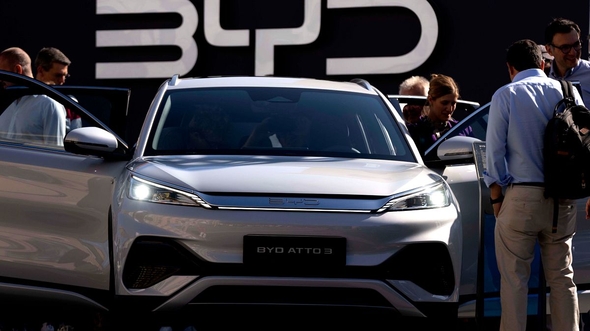 BYD stocks plunge after price cuts as EV sales surpass Tesla in Europe