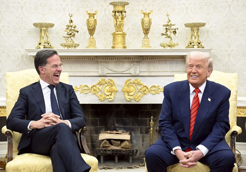 Rutte és Trump a Fehér Házban, 2015 március 13.