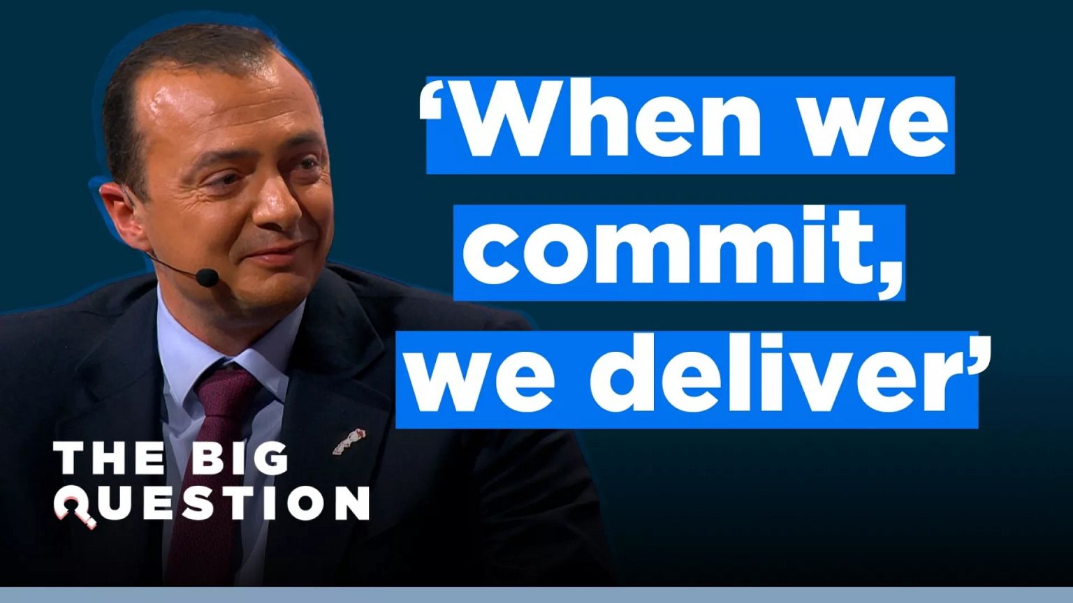 Ali Seddiki, general director of AMDIE on The Big Question