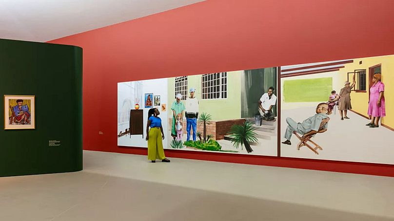 An inside view of the 'When We See Us' exhibition at the Kunstmuseum Basel
