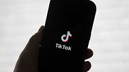 FILE - A TikTok logo is shown on a phone in San Francisco, Friday, Jan. 17, 2025.