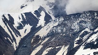 Birch Glacier in the Loetschental, Switzerland, Wednesday, May 21, 2025. Birch Glacier in the Loetschental, Switzerland, Wednesday, May 21, 2025.