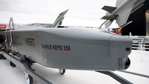 The Taurus KEPD-350 cruise missile which Ukraine will now be allowed to use against Russia.