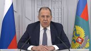 Russian Foreign Minister Sergey Lavrov announced the Kremlin's proposal to resume direct negotiations with Ukraine with second round of Istanbul talks, Moscow, May 28, 2025