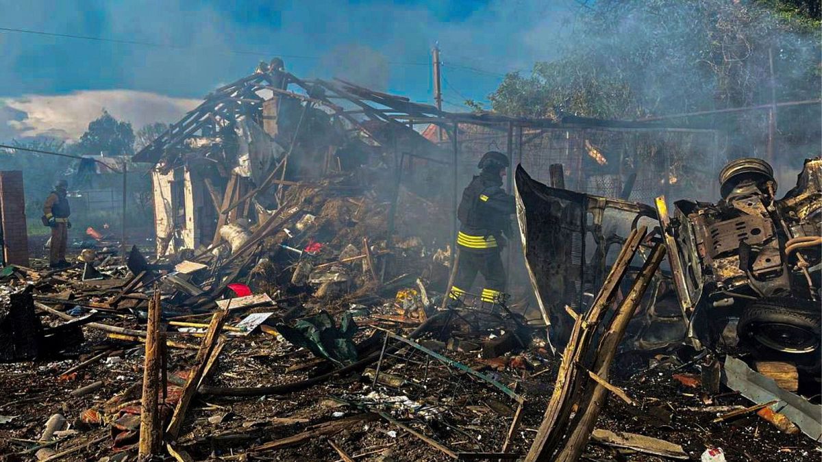 Three killed and dozens injured in Russian overnight drone strikes on Ukraine