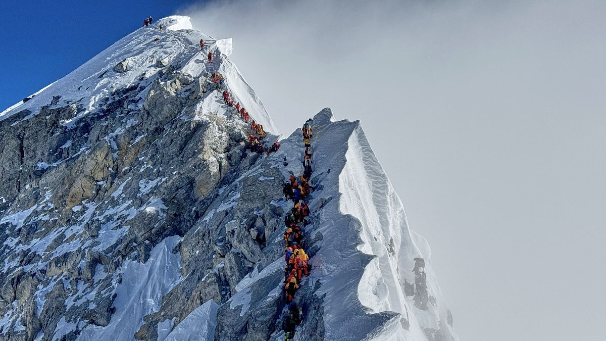 Everest faces pressure from climate change and overcrowding