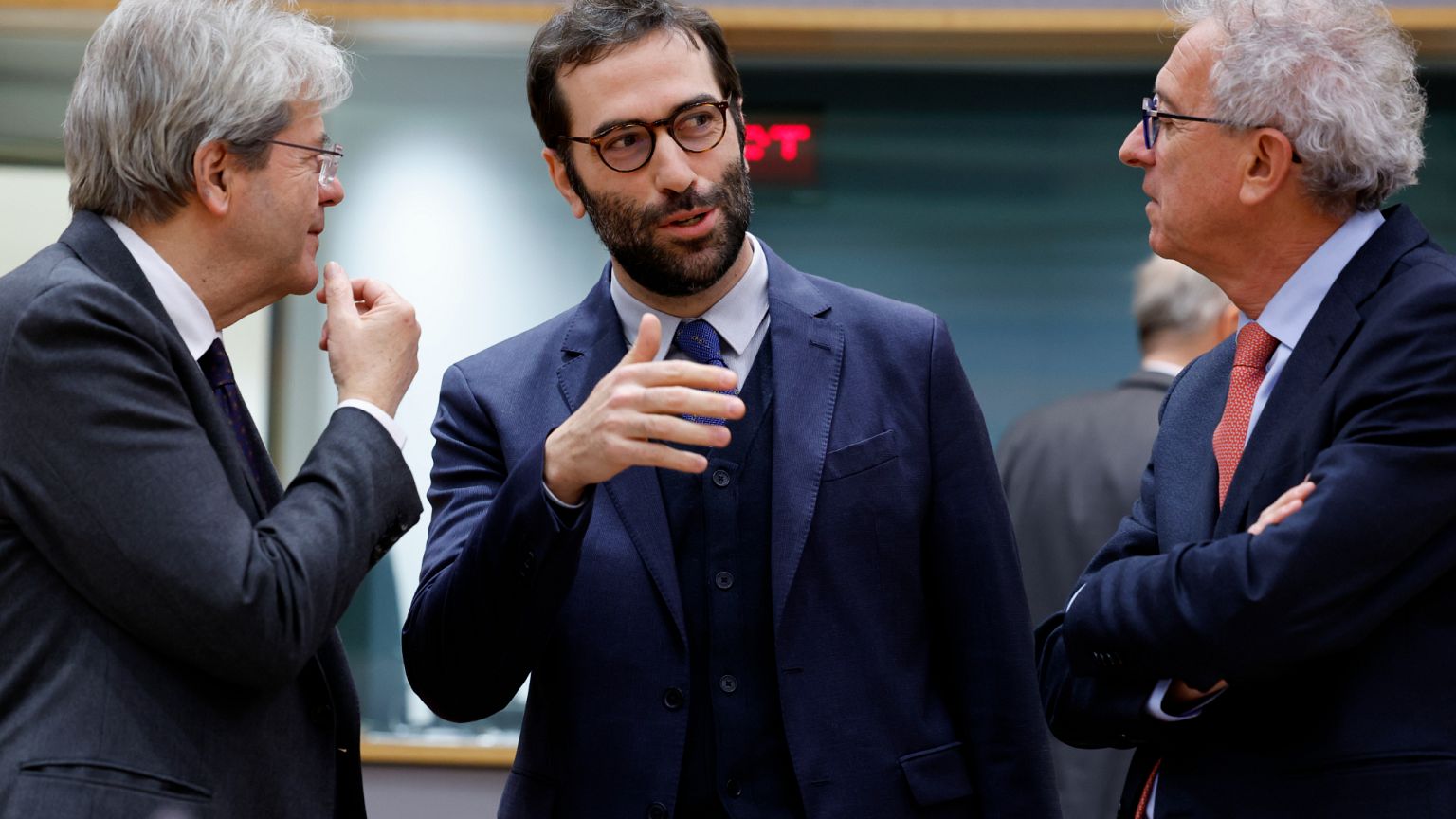 The European Commissioner for Economic Affairs, Paolo Gentiloni, the Director General of the European Stability Mechanism, Pierre Gramegna, and the Spanish Minister for Economic Affairs, Carlos Cuerpo, will meet with the European Commissioner for Economic Affairs, Paolo Gentiloni.