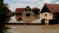 SCREENSHOT - Heavy rains and floods devastate villages in Covasna county