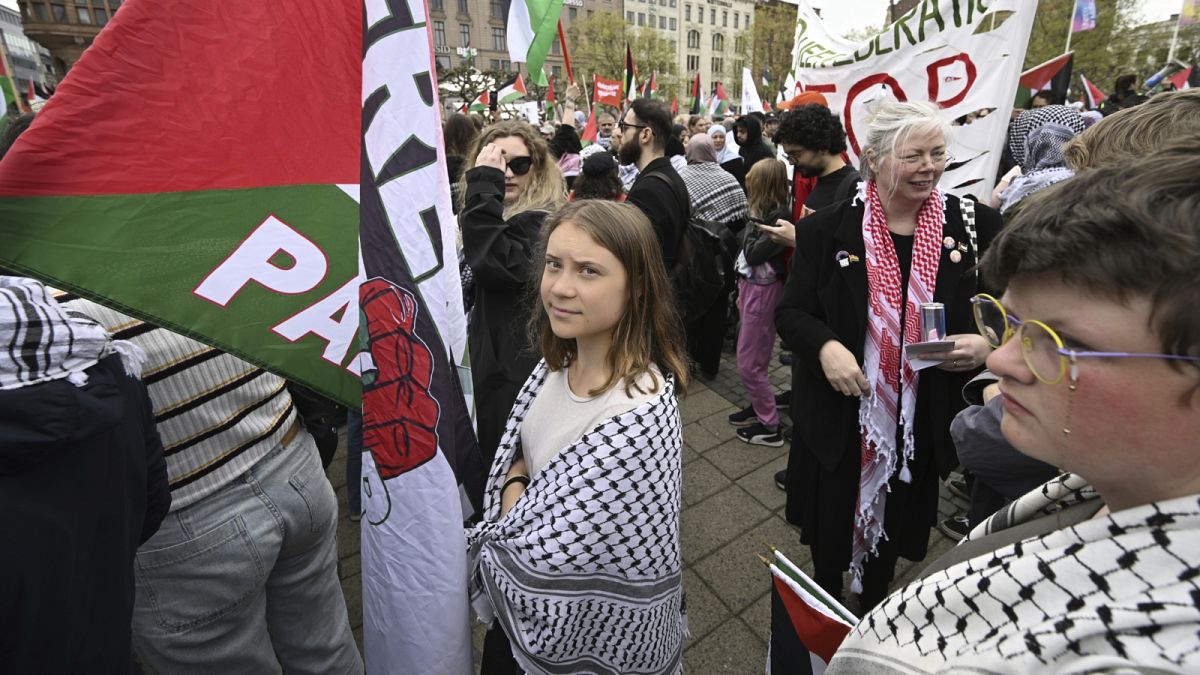 Greta Thunberg Gázába akar vitorlázni, hogy így tiltakozzon az izraeli "népirtás" ellen