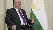 Tajikistan's president Emomali Rahmon at the Igora resort in the Leningrad Region, Russia, Tuesday, Dec 24, 2024