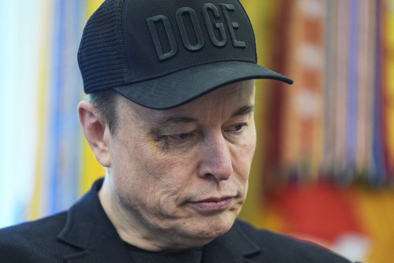 Elon Musk dans le Bureau ovale le 30 mai 2025