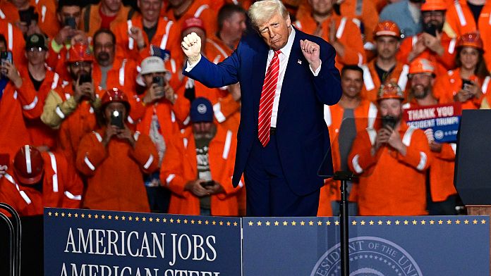 Trump announces 50% increase in steel and aluminium tariffs Trump announces 50% increase in steel and aluminium tariffs
