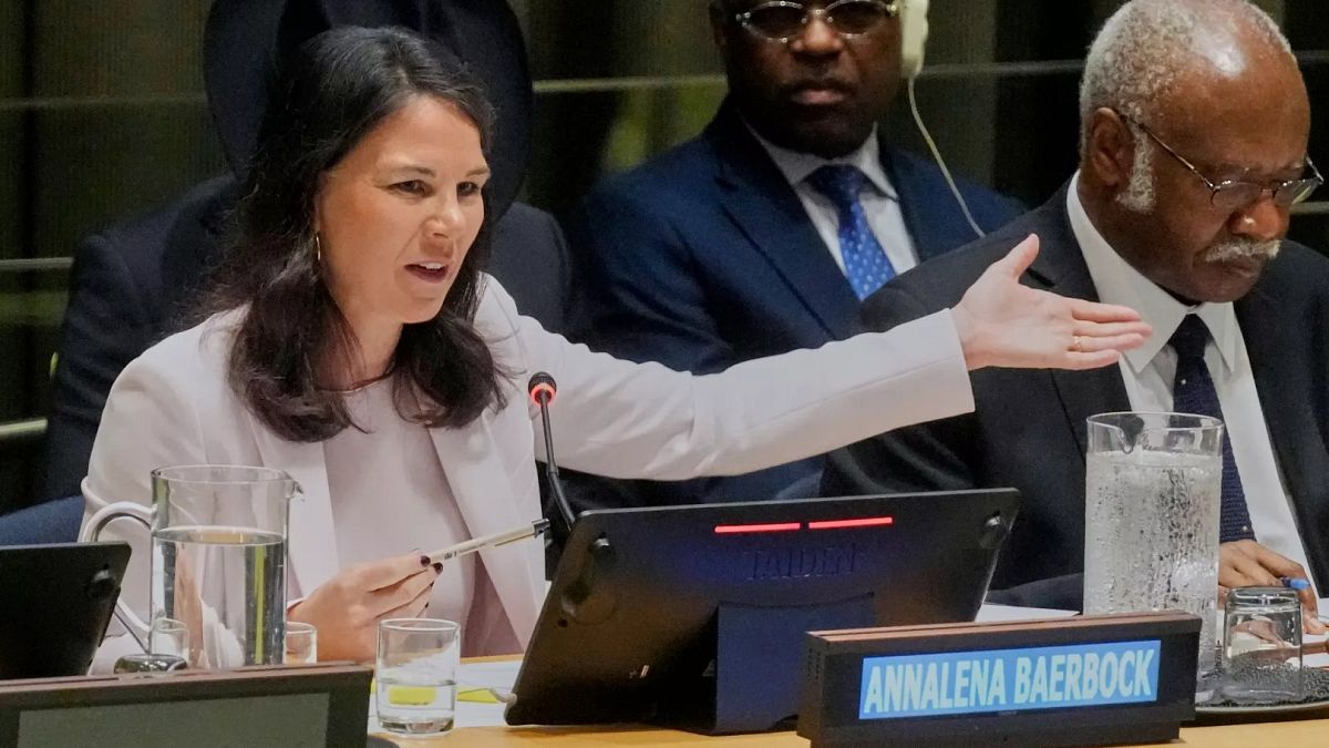 Germany's former Foreign Minister Baerbock appointed president of United Nations General Assembly