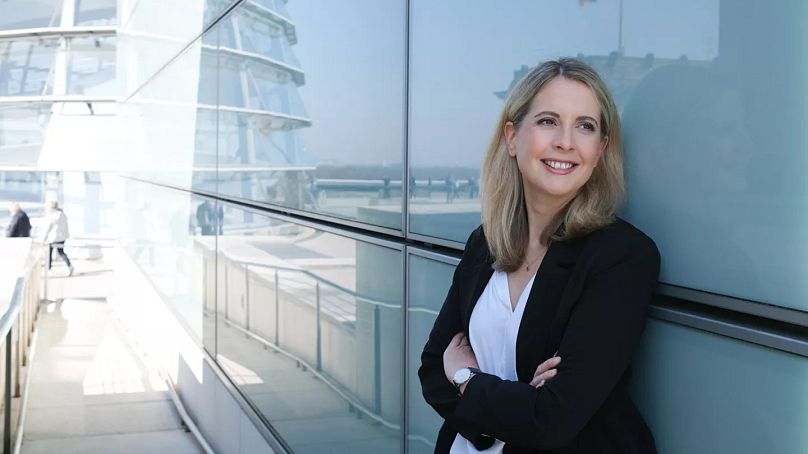 Verena Hubertz (37) ist seit der neuen Bundesregierung als Bauministerin im Amt.
