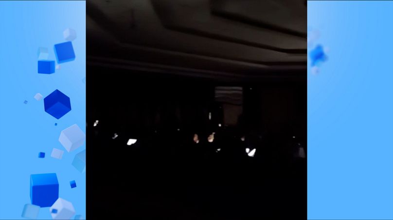 قطعی برق در اجلاس اکو 