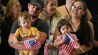 Second group of white Afrikaner South Africans arrive in United States