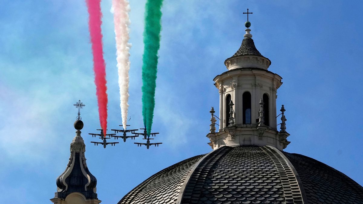 Italy marks Republic Day with military parade in Rome