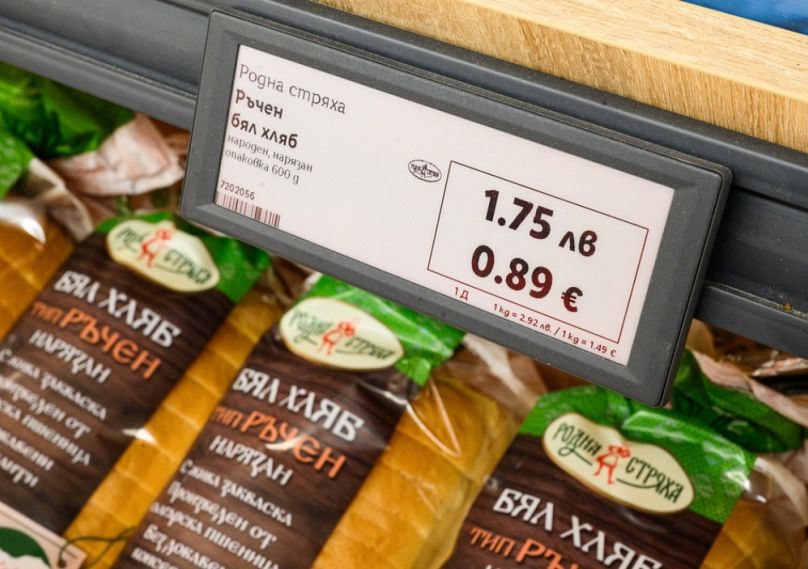 A bolgár Lidl árait levában és euróban is feltüntetik