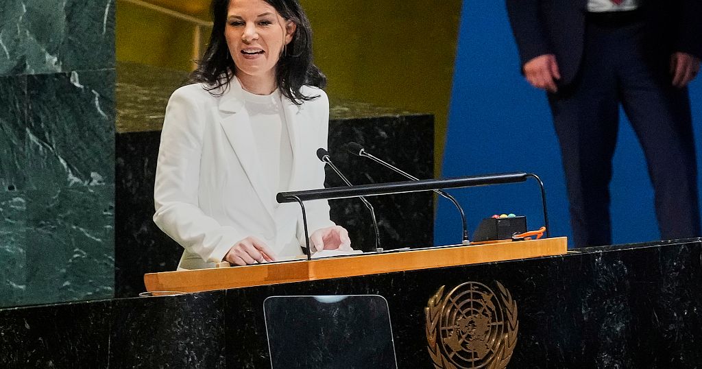 Former German Foreign Minister Baerbock to lead UN General Assembly Former German Foreign Minister Baerbock to lead UN General Assembly