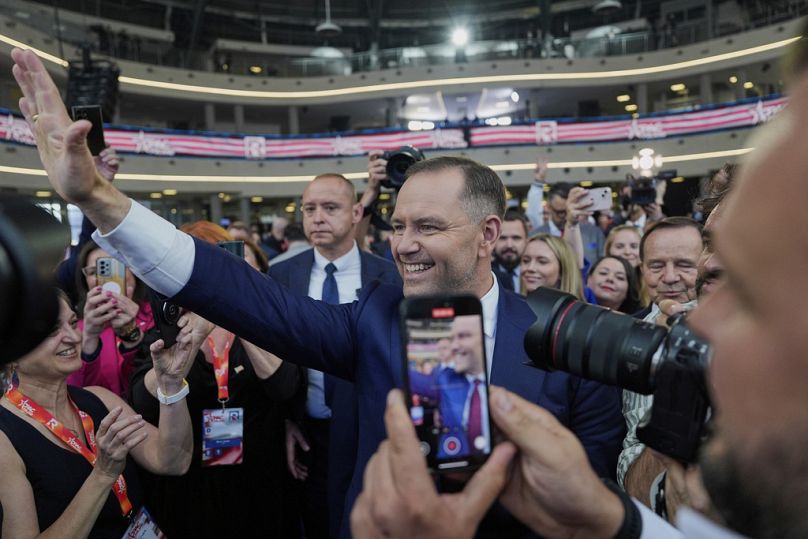 Karol Nawrocki na konferencji konserwatystów CPAC Polska