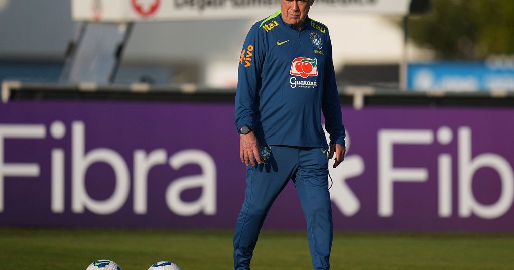 Ancelotti whips Brazil into shape ahead of Ecuador showdown Ancelotti whips Brazil into shape ahead of Ecuador showdown