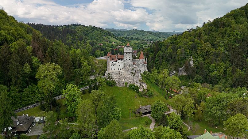 Castelo do Conde Drácula na Transilvânia, Roménia
