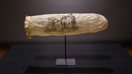 200-year-old condom featuring erotic etching goes on display at Dutch museum