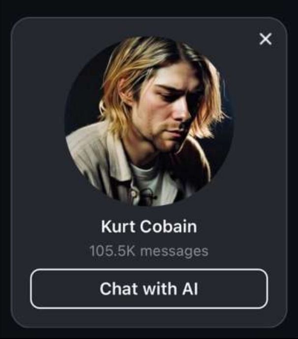 Kurt Cobain chatbot