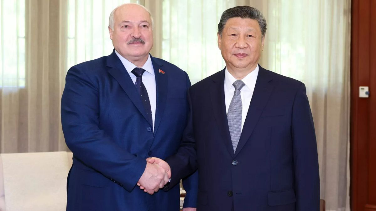 Alexandre Loukachenko reçu par Xi Jinping à Pékin
