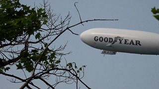 SCREENSHOT- The iconic Goodyear Blimp is 100. To celebrate, a flight over Ohio