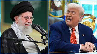دونالد ترامپ و علی خامنه‌ای