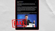 EuroVerify debunks fake claims concerning Macron