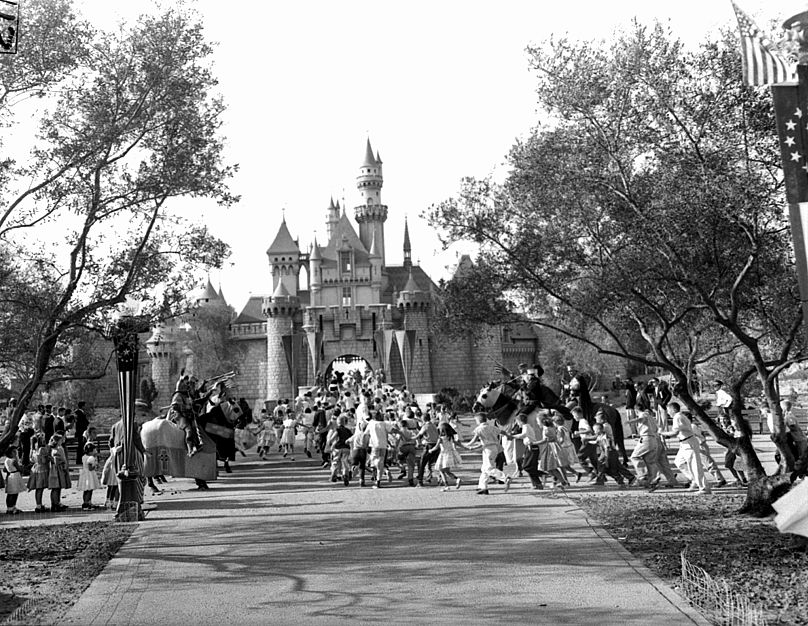 The opening of Disneyland California in 1955.