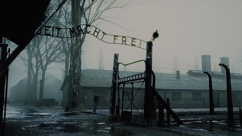 Replika cyfrowa Auschwitz.