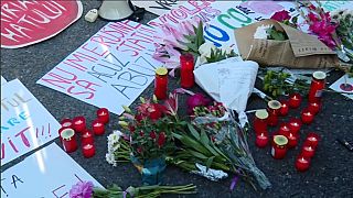 Tribute for victim in Romania