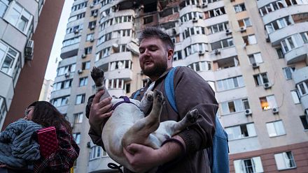 Kyiv : des zones résidentielles sous le feu russe
