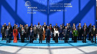 Participants at the Astana International Forum