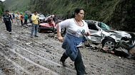 File photo. Earthquake in Colombia.