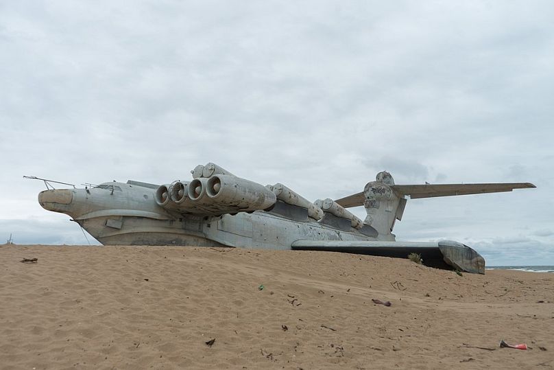 Lun -osztályú szovjet-orosz ekranoplan 2021-ben