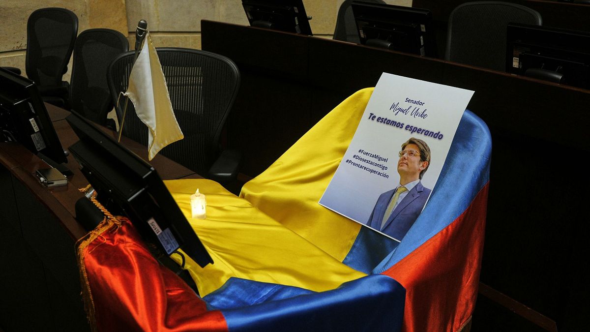 Colombian senator Miguel Uribe remains in critical condition after shooting at rally