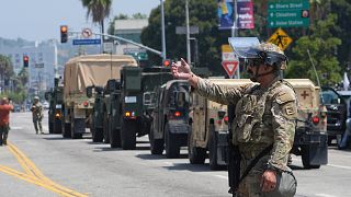 Curfew imposed in parts of downtown Los Angeles after days of protests
