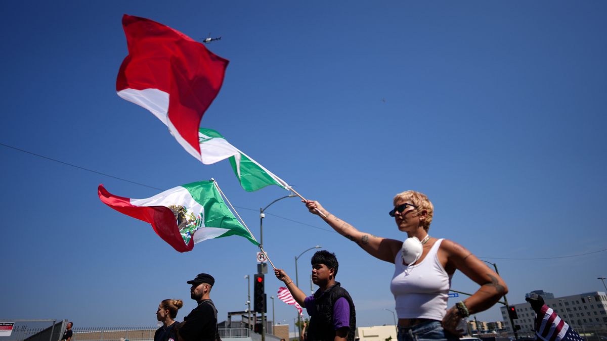 Demonstrations over deportation raids grow across US cities