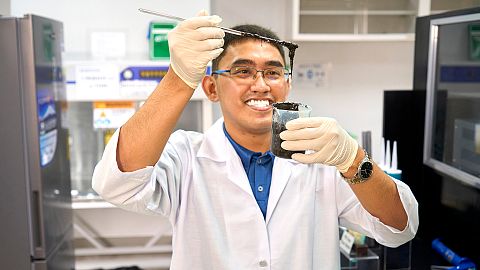 Filipino engineer Mark Bantugon has created a biodegradable aircraft sealant from Pili tree resin, offering a safer, sustainable alternative to toxic adhesives.