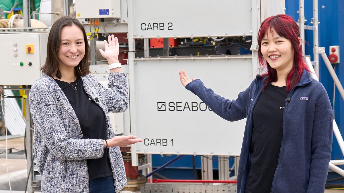 Shipping faces a greener future thanks to young innovators Alisha Fredriksson and Roujia Wen