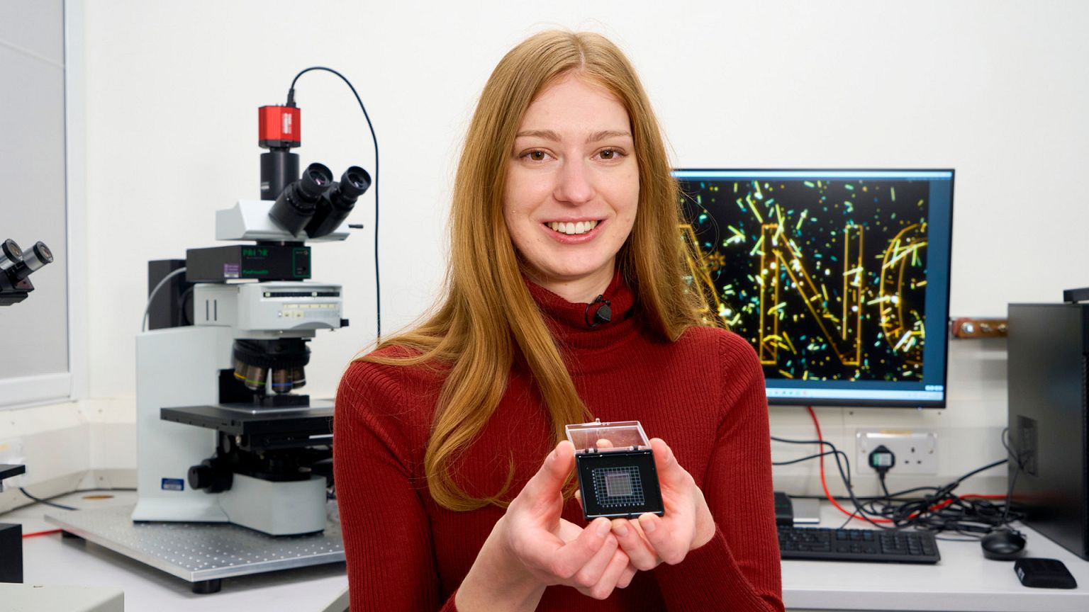 Teja Potočnik has developed a platform to integrate nanomaterials into microchip manufacturing, cutting energy use and tackling the rising environmental footprint of data cent
